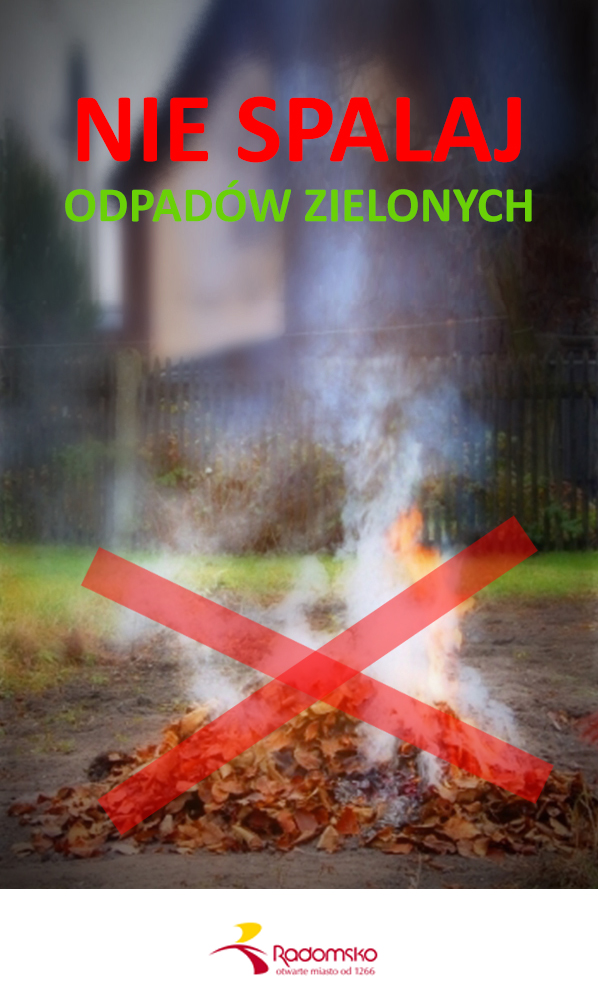 Nie spalaj odpadów zielonych