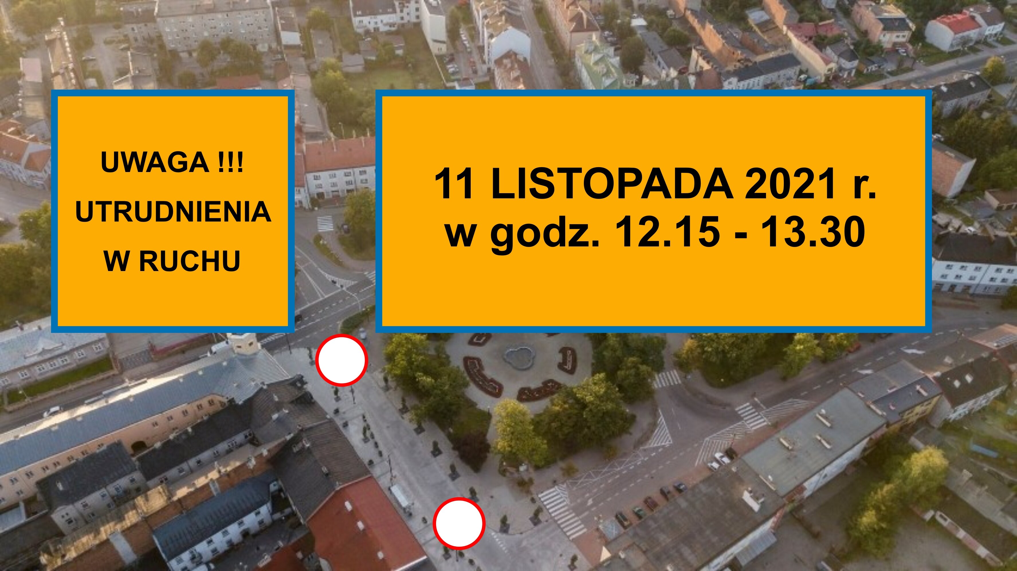 Utrudnienia w ruchu 11 listopada