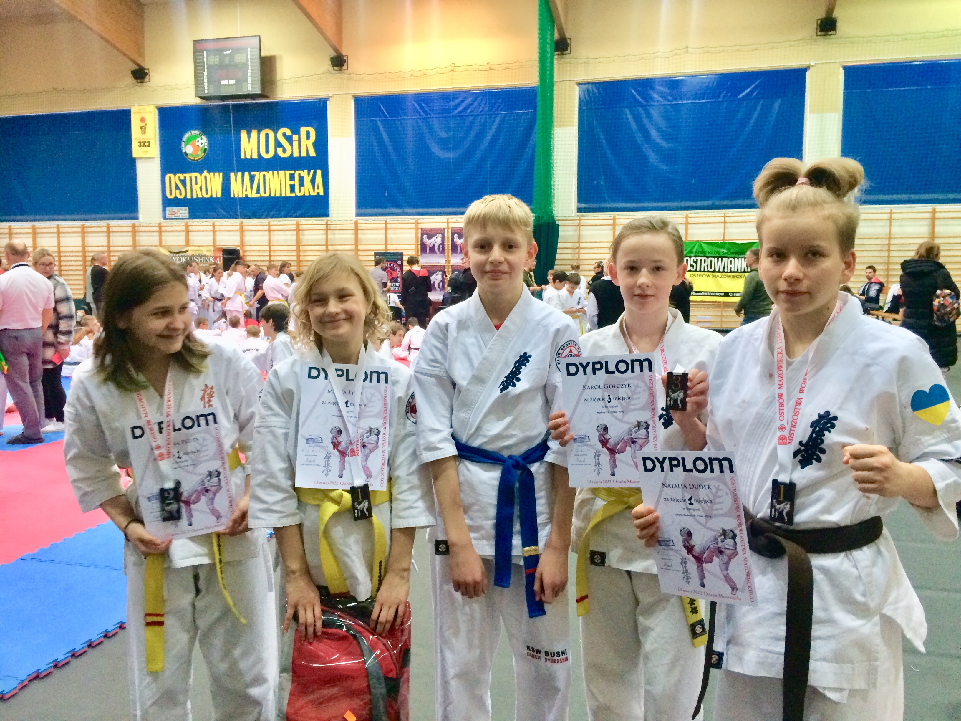 Medale dla KSW BUSHI