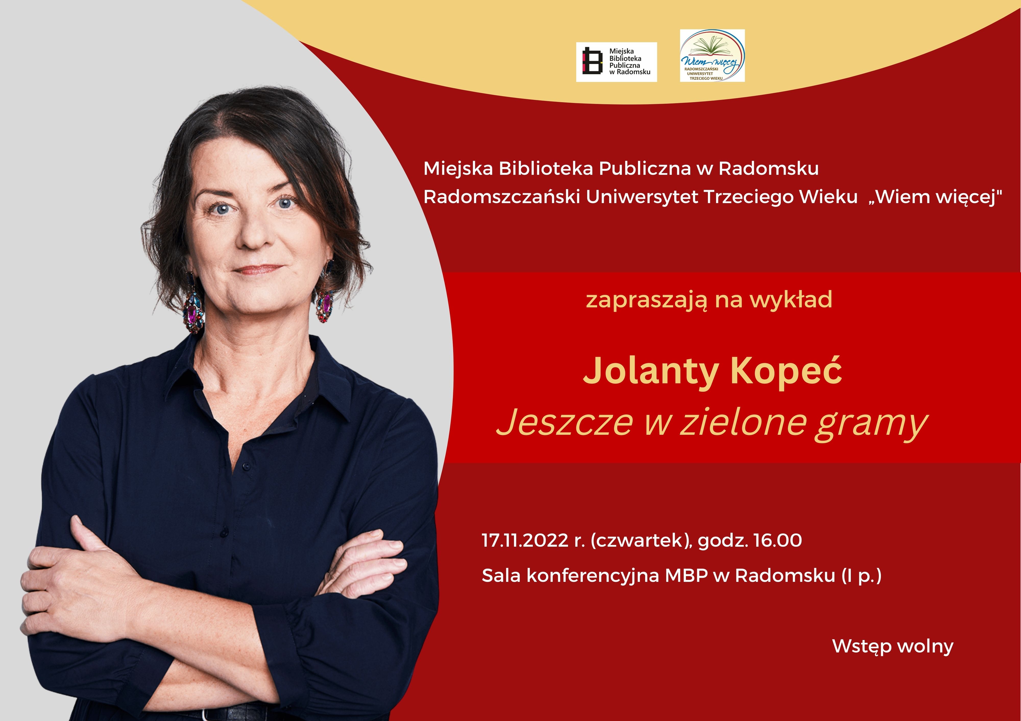Wykład Jolanty Kopeć