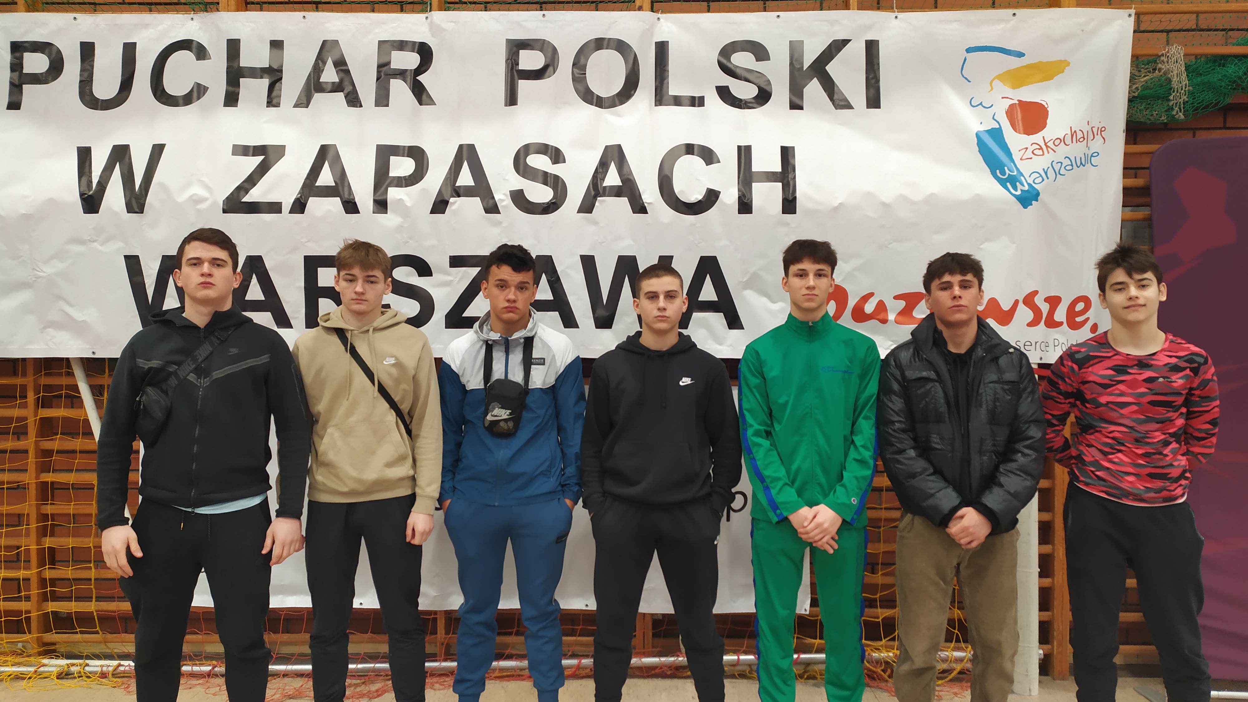 Zapaśnicy ZKS Radomsko na Pucharze Polski Kadetów w Warszawie
