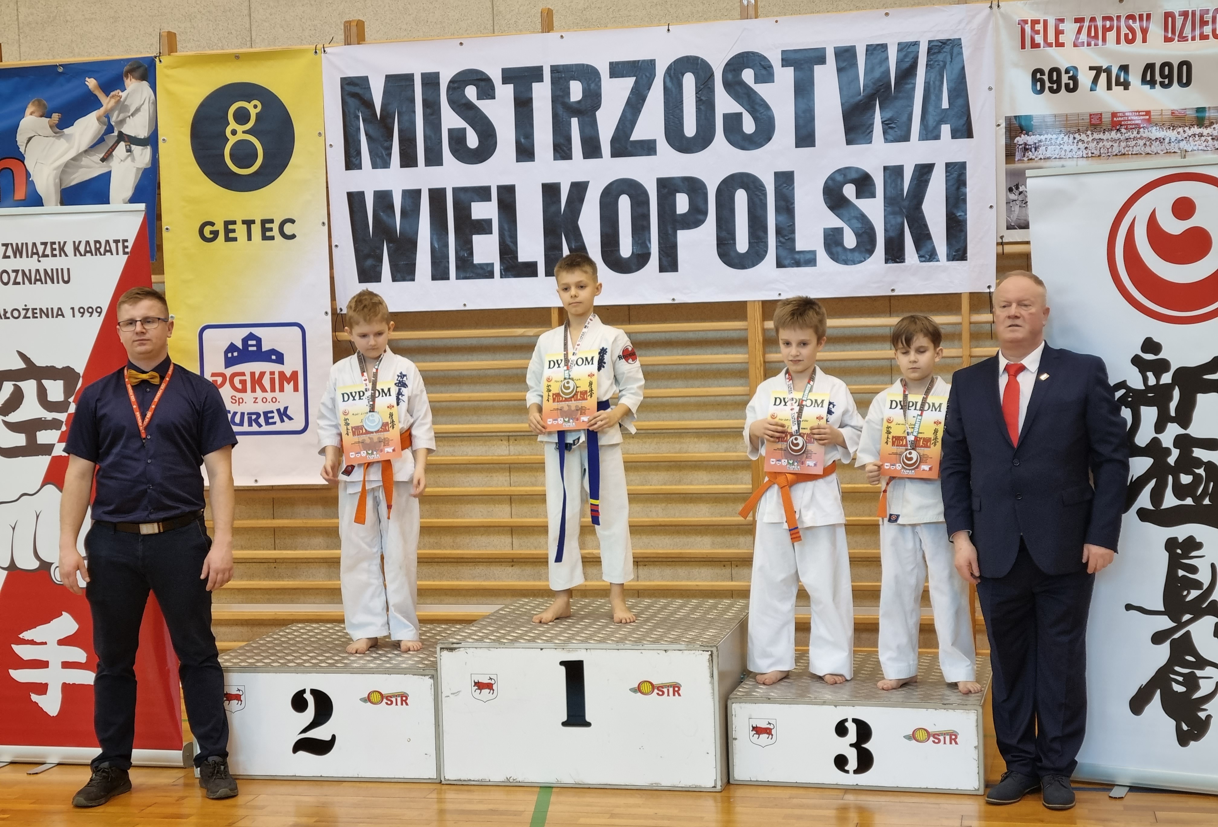 8 medali dla Randori na Mistrzostwach Wielkopolski karate