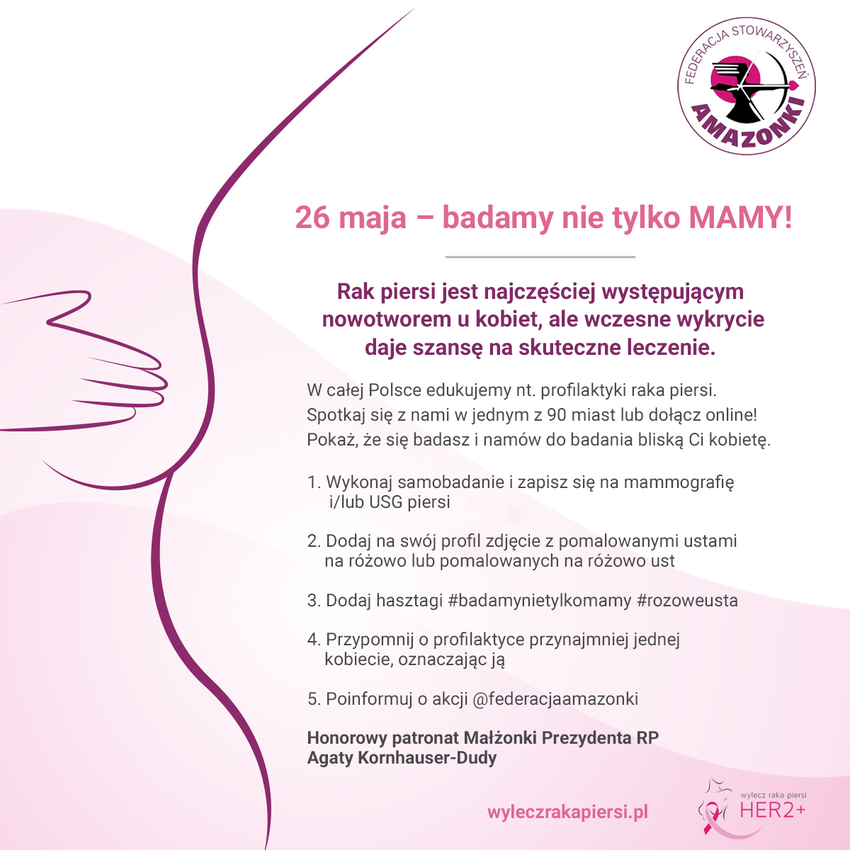 Badania profilaktyczne piersi – najlepszy prezent dla każdej kobiety. Rusza akcja edukacyjna „Badamy nie tylko mamy”