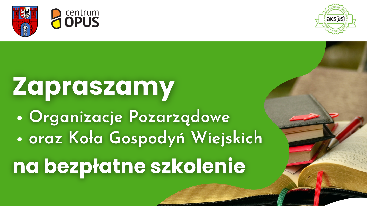 Starostwo zaprasza na szkolenie dla organizacji pozarządowych