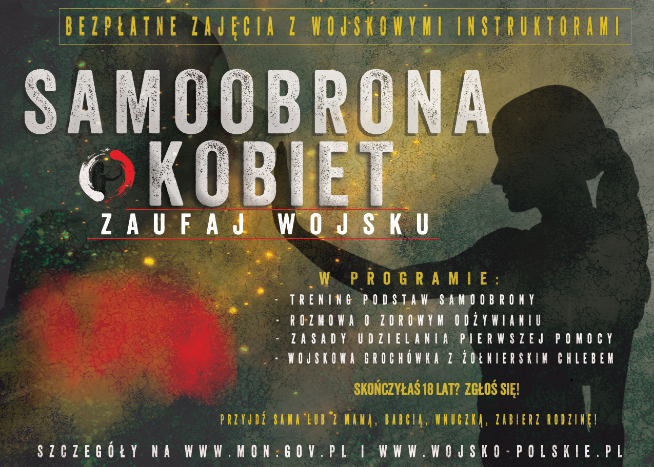 „Samoobrona kobiet – zaufaj wojsku” – ruszają zapisy na bezpłatne treningi