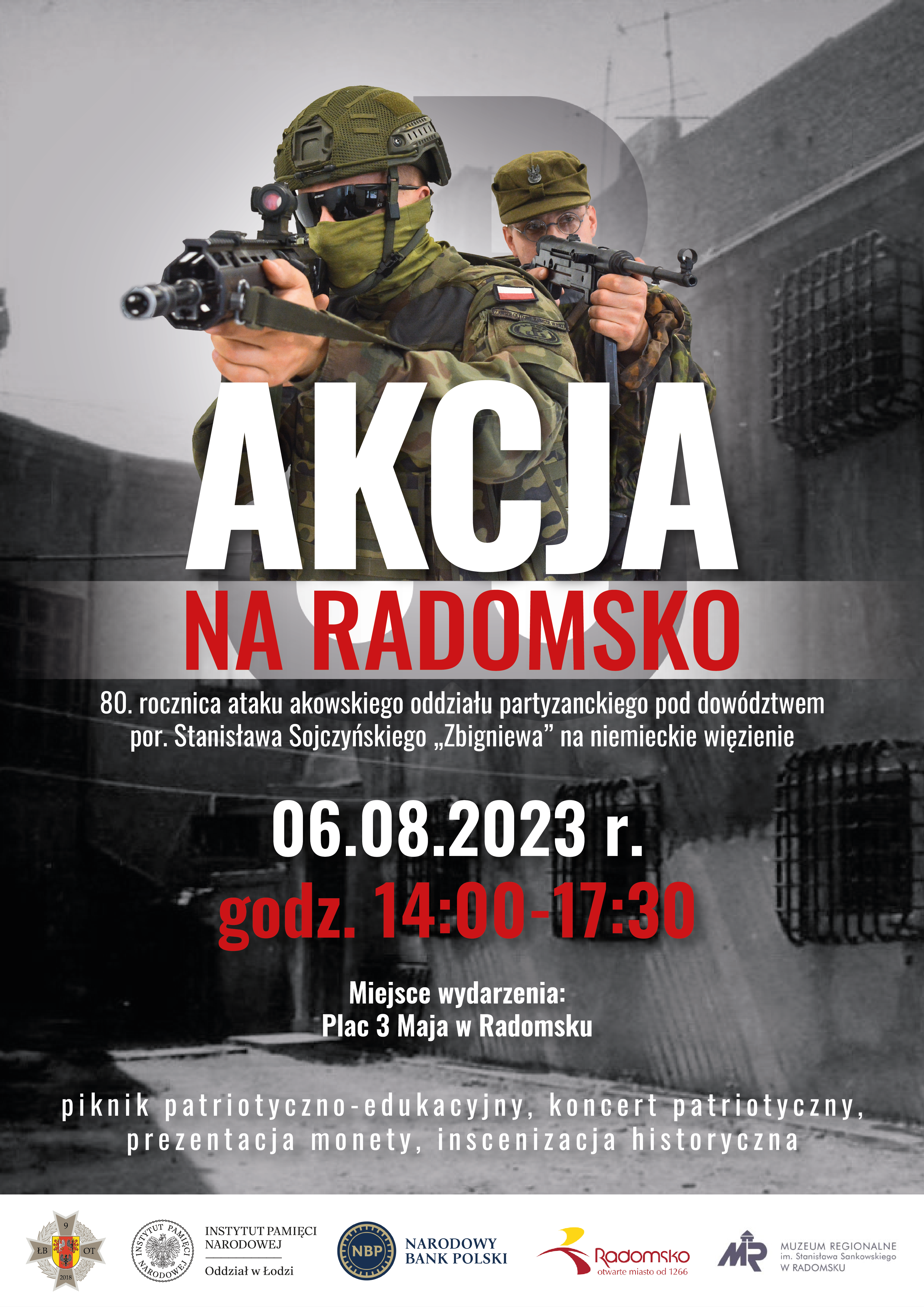 Akcja na Radomsko - piknik patriotyczno-edukacyjny