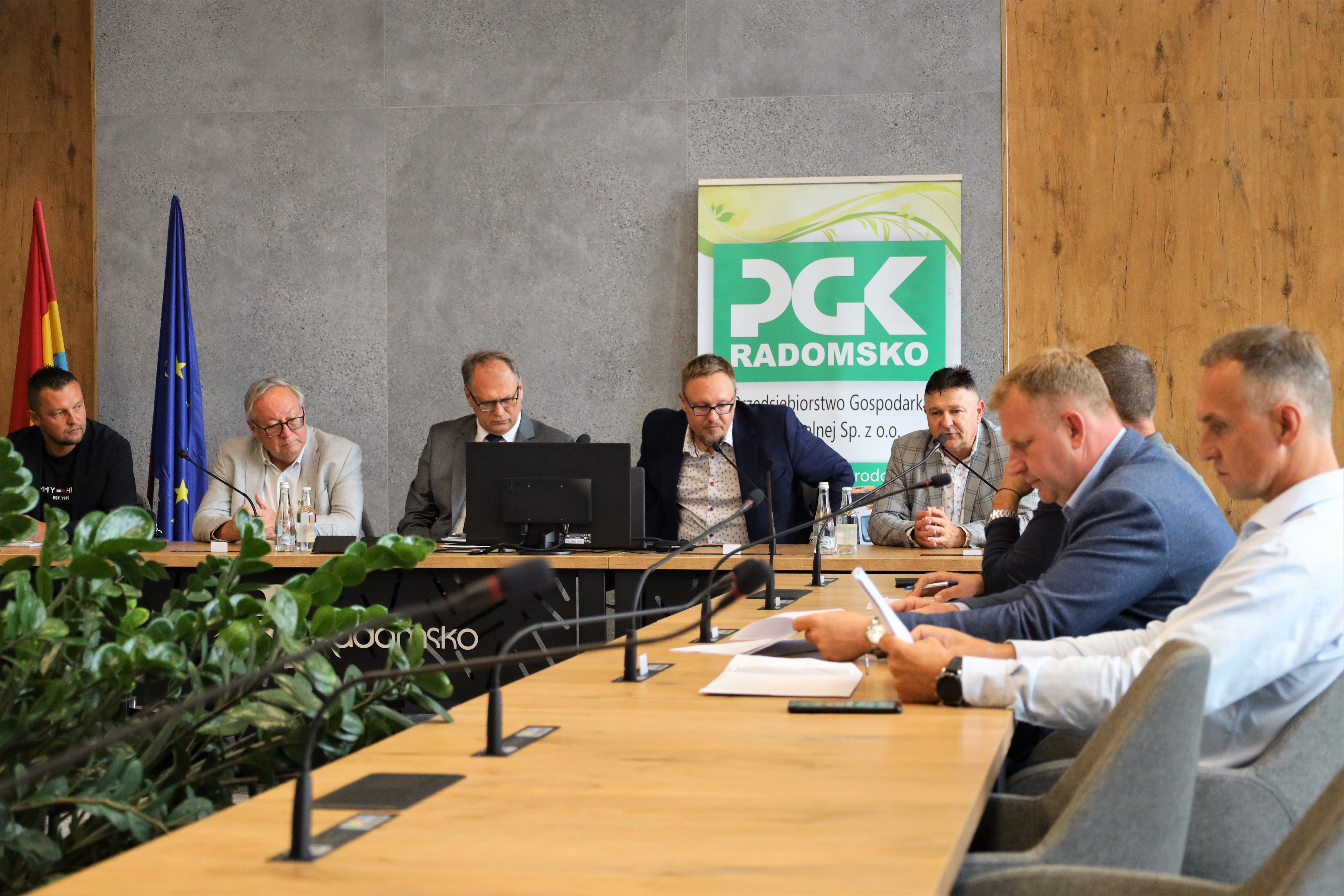 Spotkanie radnych z prof. Wielgosińskim 