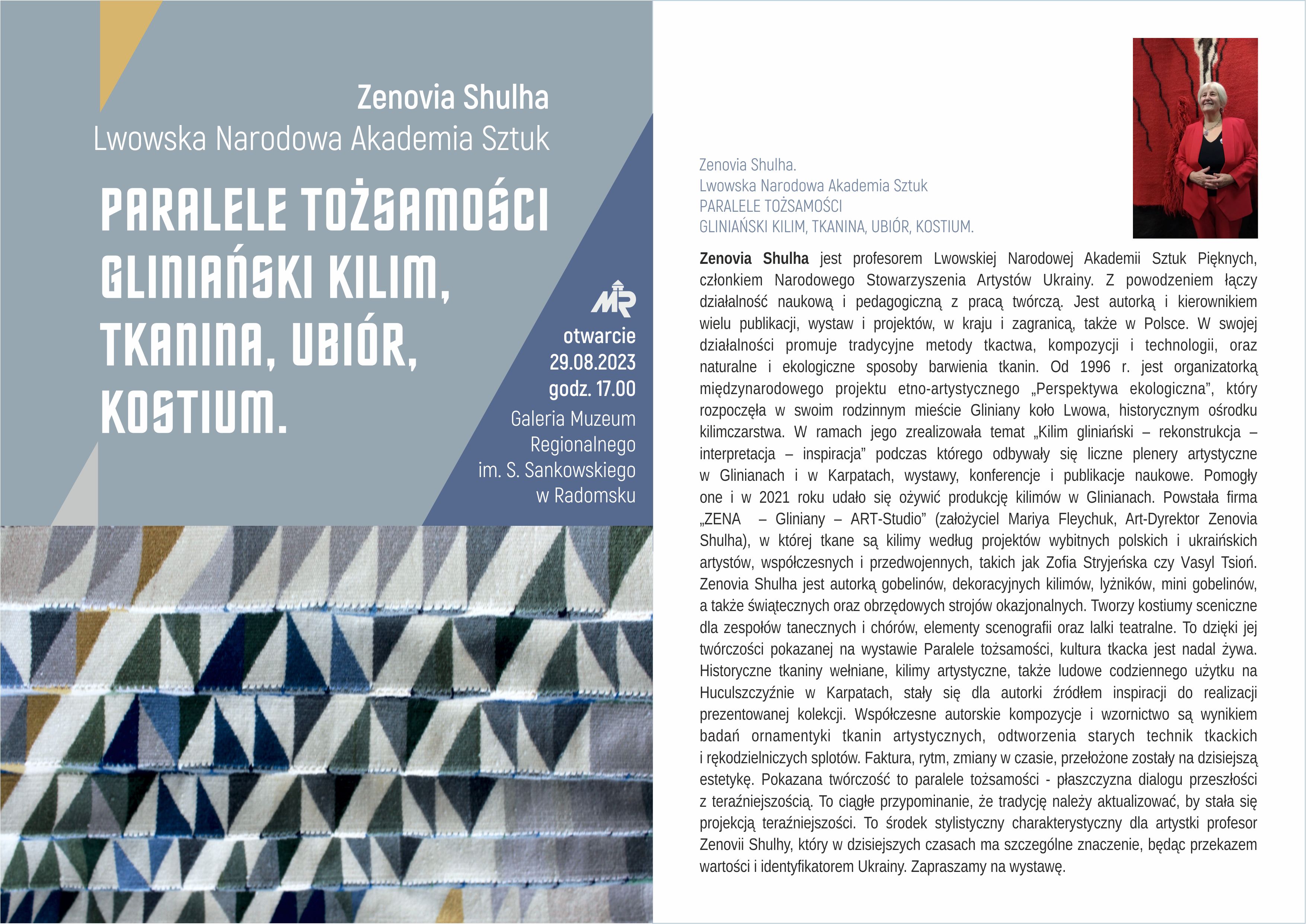 ZENOVIA SHULHA tekst