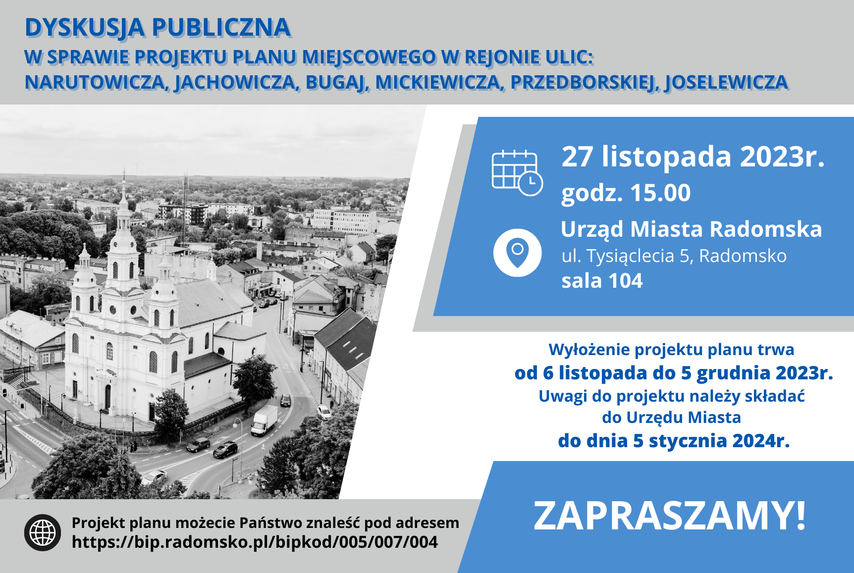 Zapoznaj się z projektem planu miejscowego