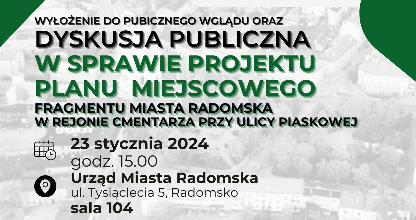 Zapoznaj się z projektem planu mejscowego