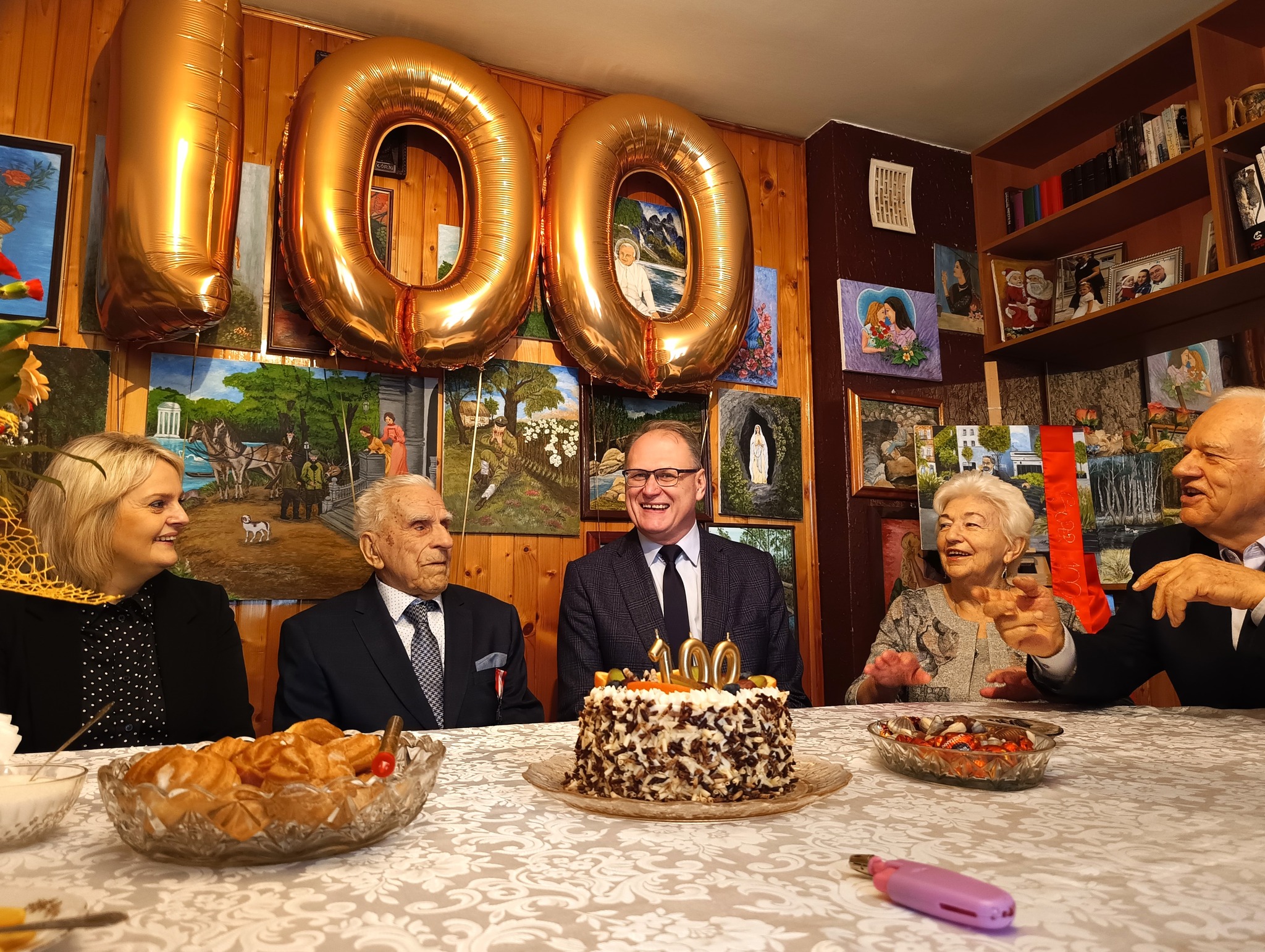 100-tne urodziny pana Józefa Kopra