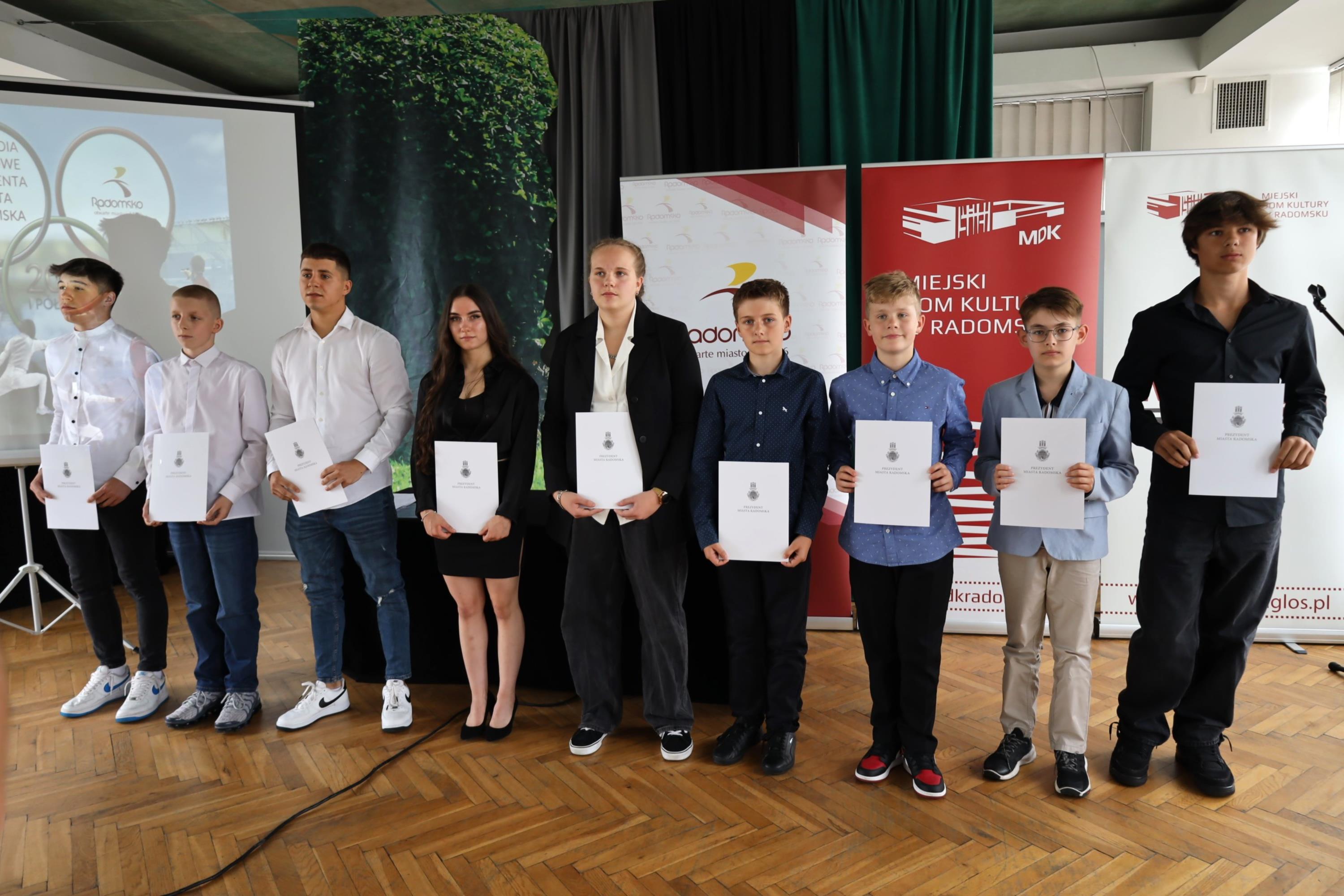 Nagrody i stypendia dla uzdolnionych młodych sportowców