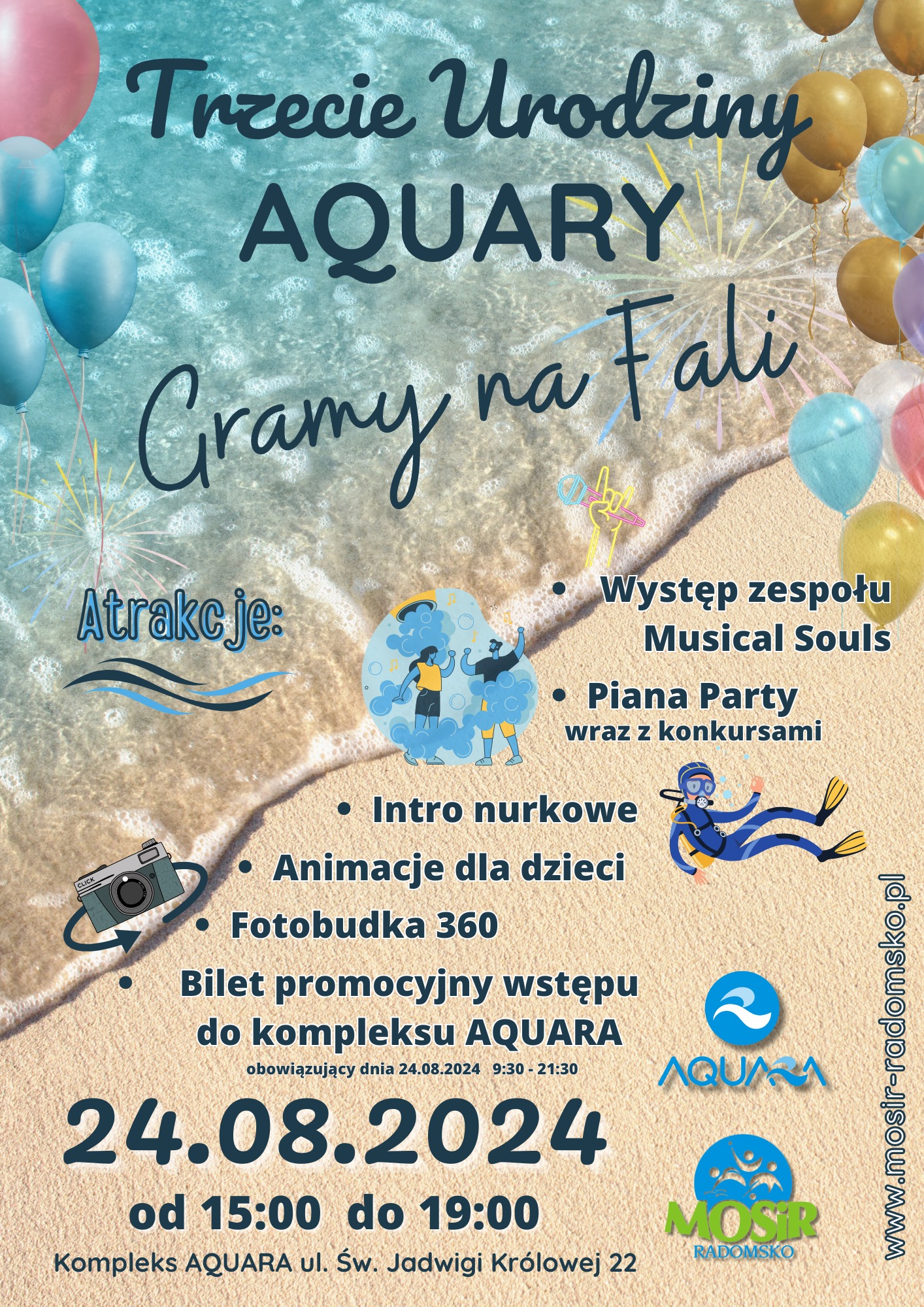 3 urodziny Aquary