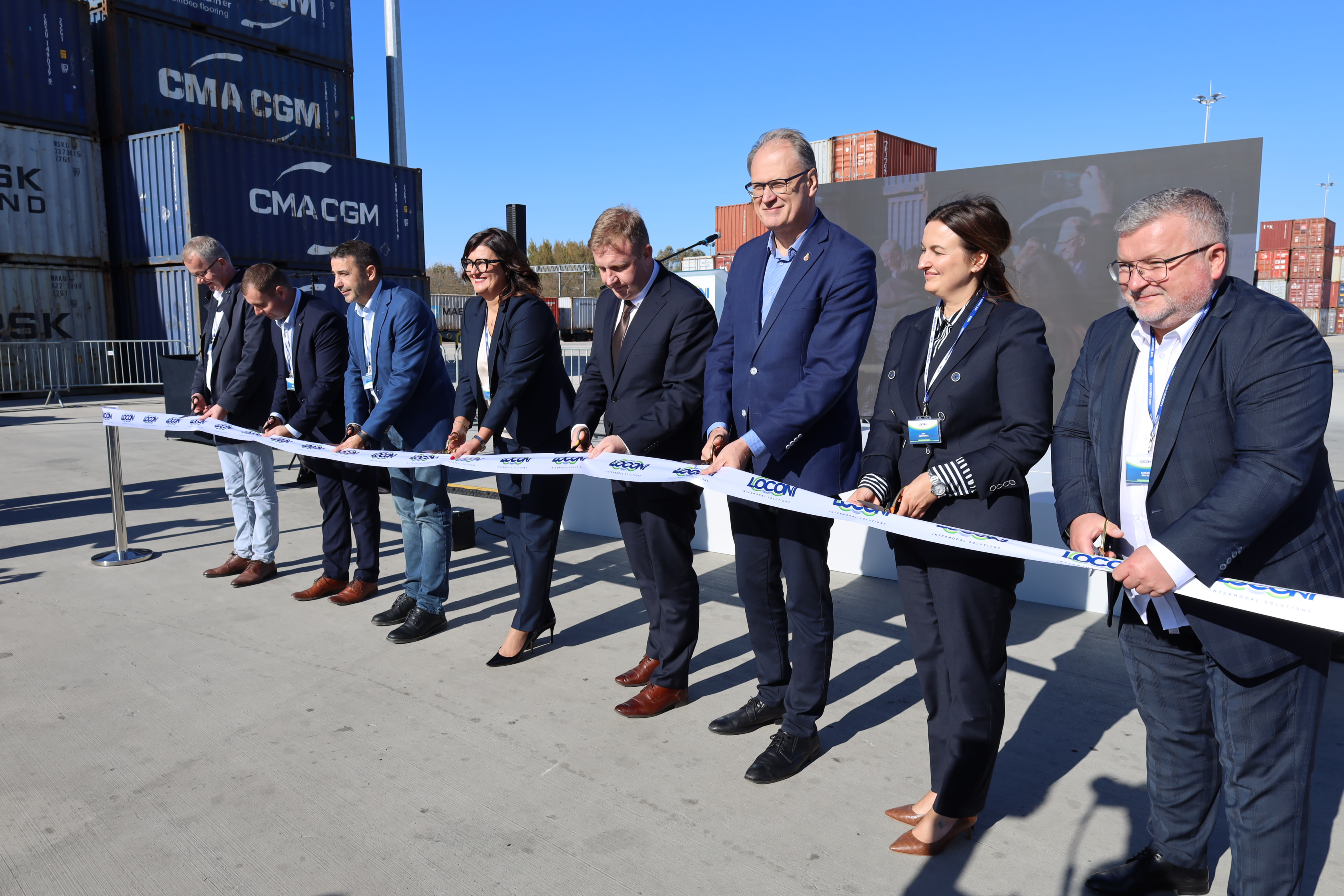 Zmodernizowany terminal intermodalny LOCONI uroczyście otwarty