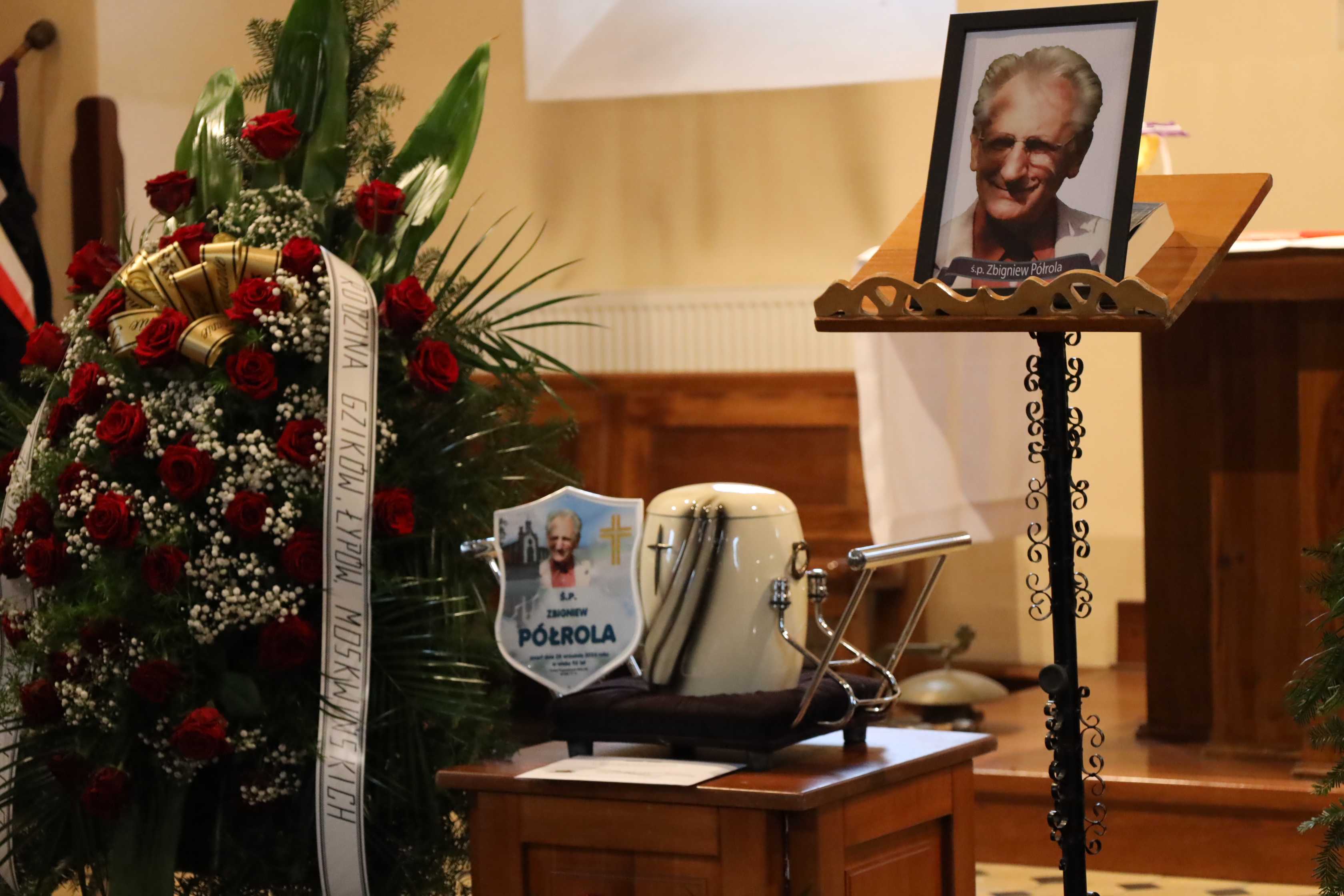 Ostatnie pożegnanie Zbigniewa Półroli