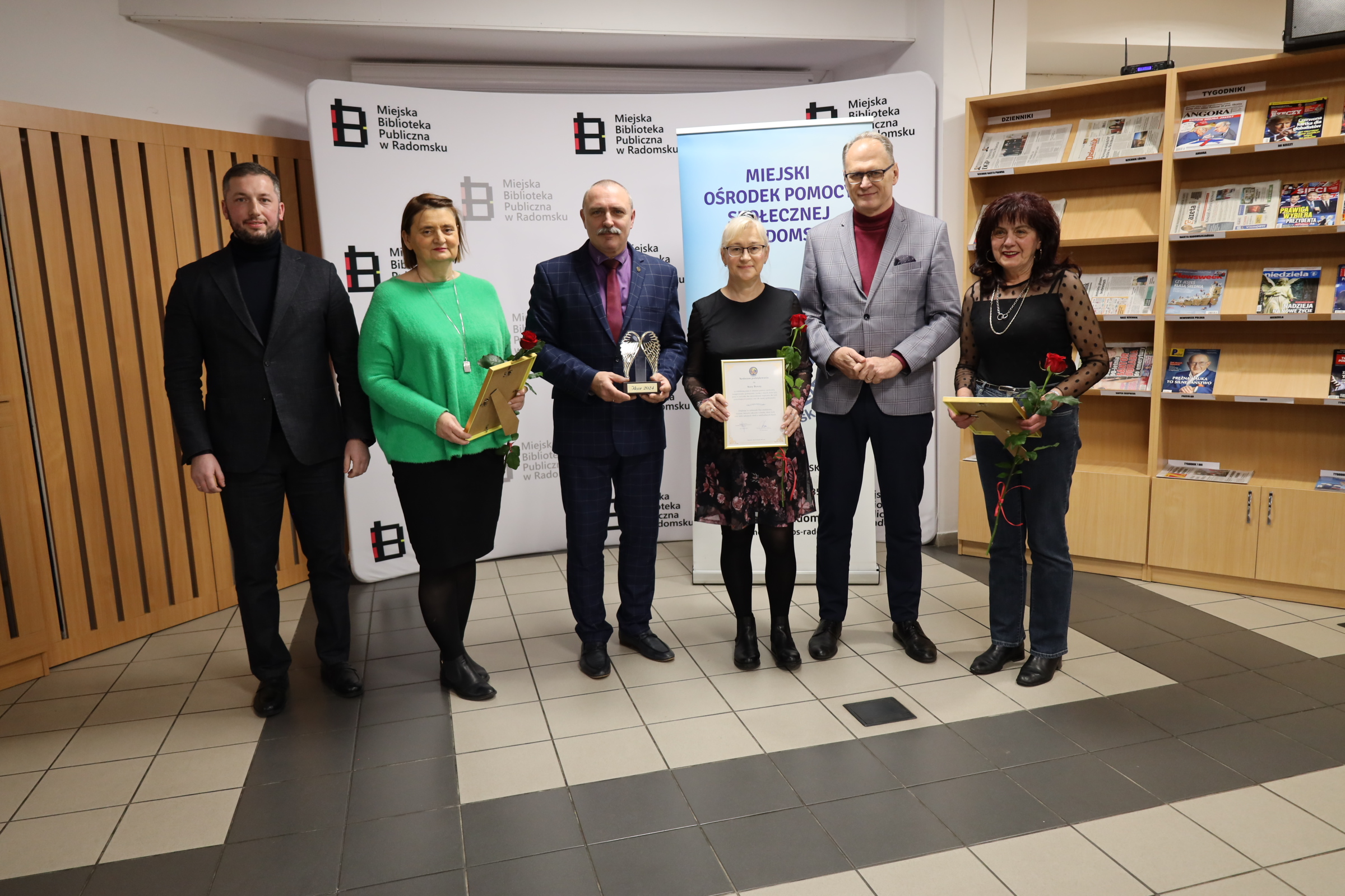 Podziękowania i życzenia dla pracowników socjalnych