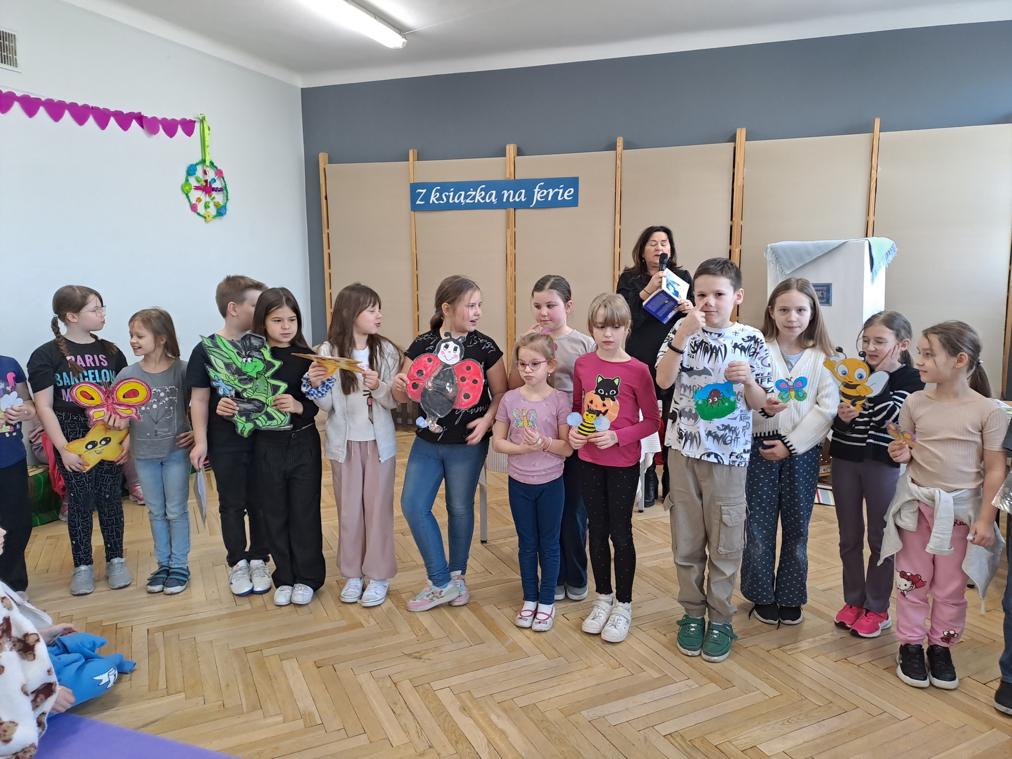 Z książką na ferie - spotkanie autorskie.