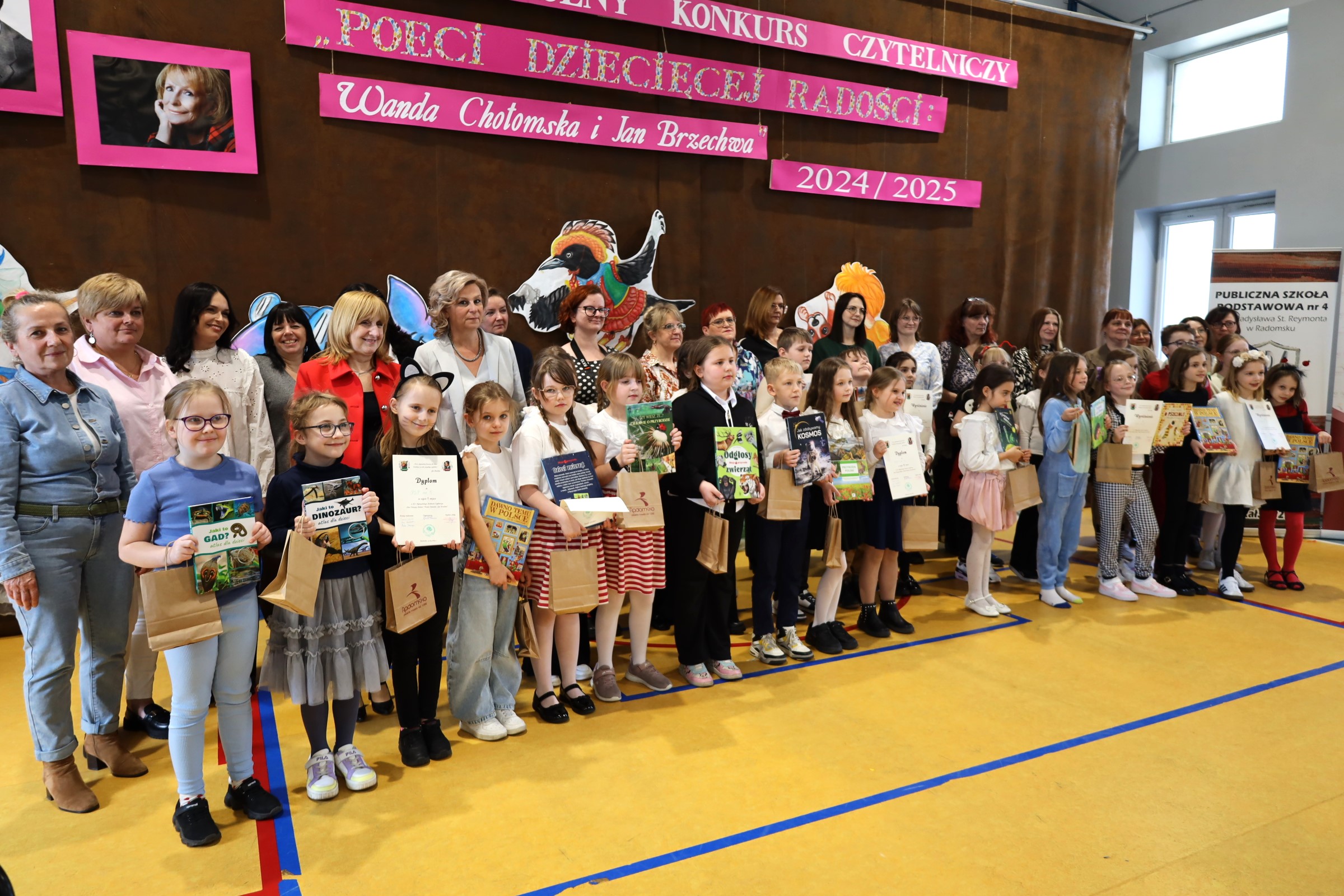 Poeci dziecięcej radości. XX jubileusz konkursu czytelniczego w PSP nr 4