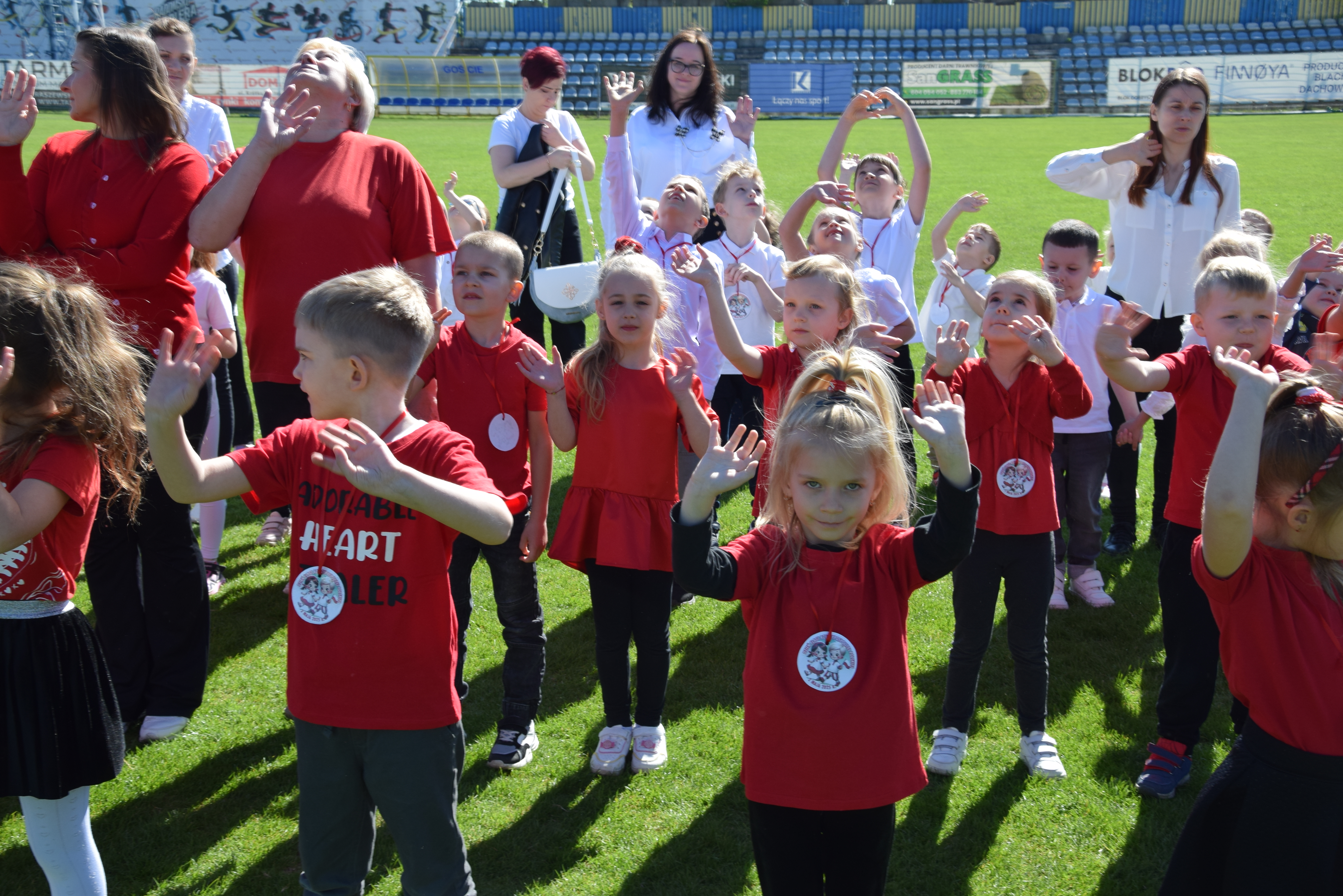 Przedszkolaki uczciły Dzień Flagi Rzeczypospolitej Polskiej