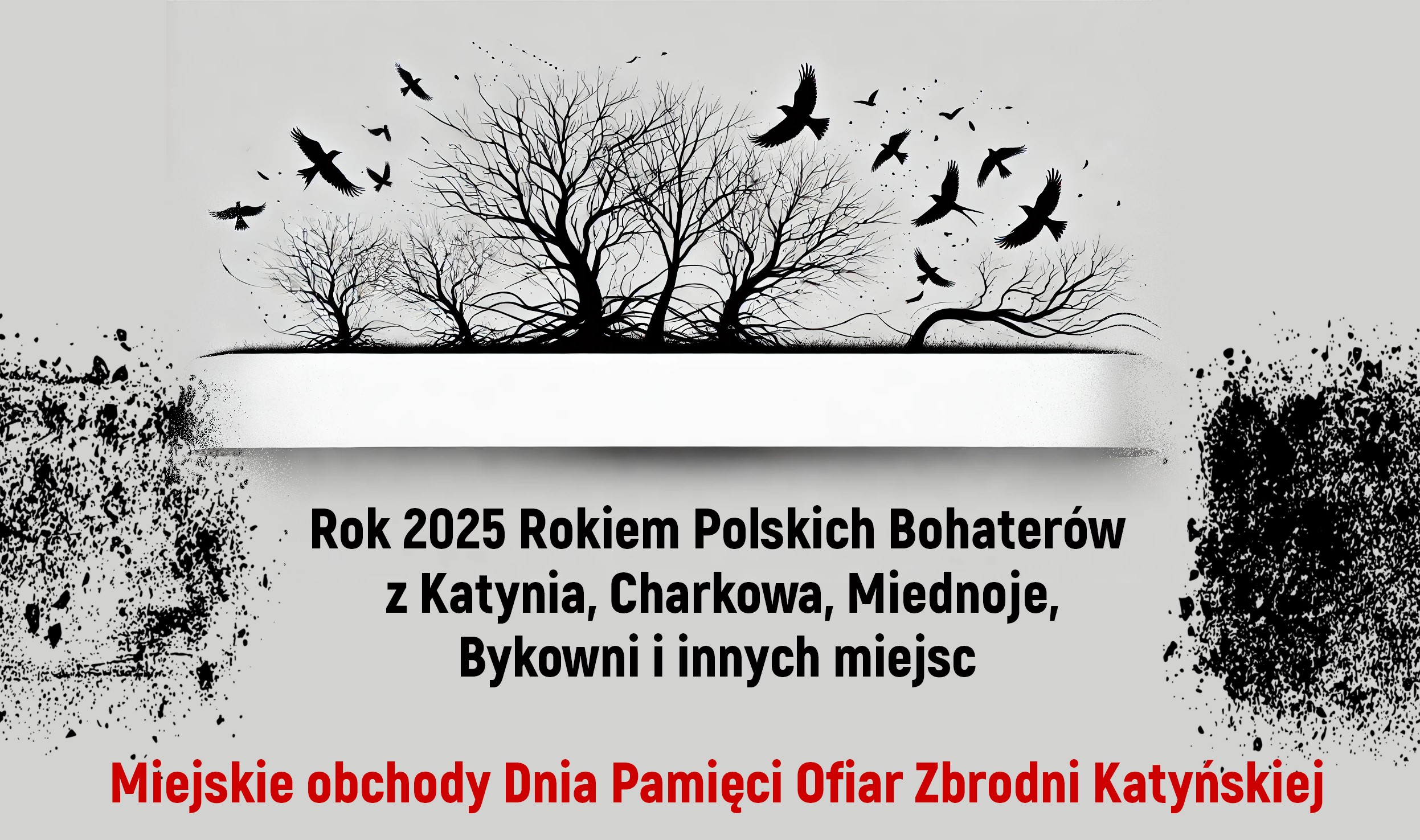 Miejskie obchodny Dnia Pamięci Ofiar Zbrodni Katyńskiej