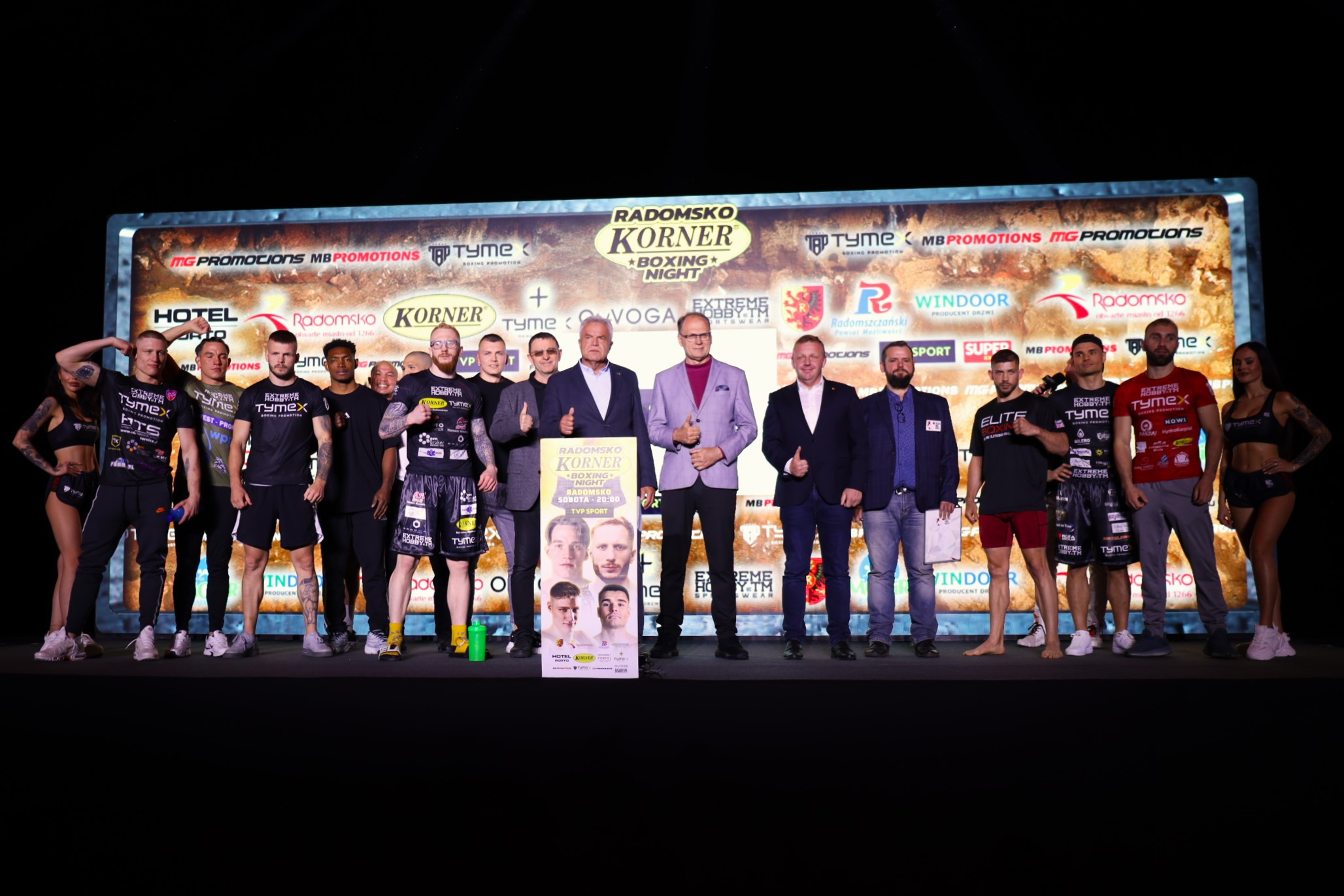 Oficjalne ważenie przed RADOMSKO KORNER Boxing Night za nami! Zawodnicy gotowi do walki