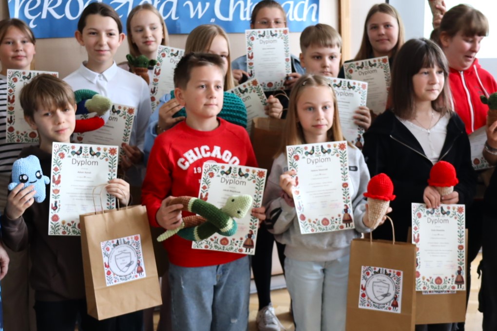 Międzyszkolny konkurs dziecięcego rękodzieła ludowego