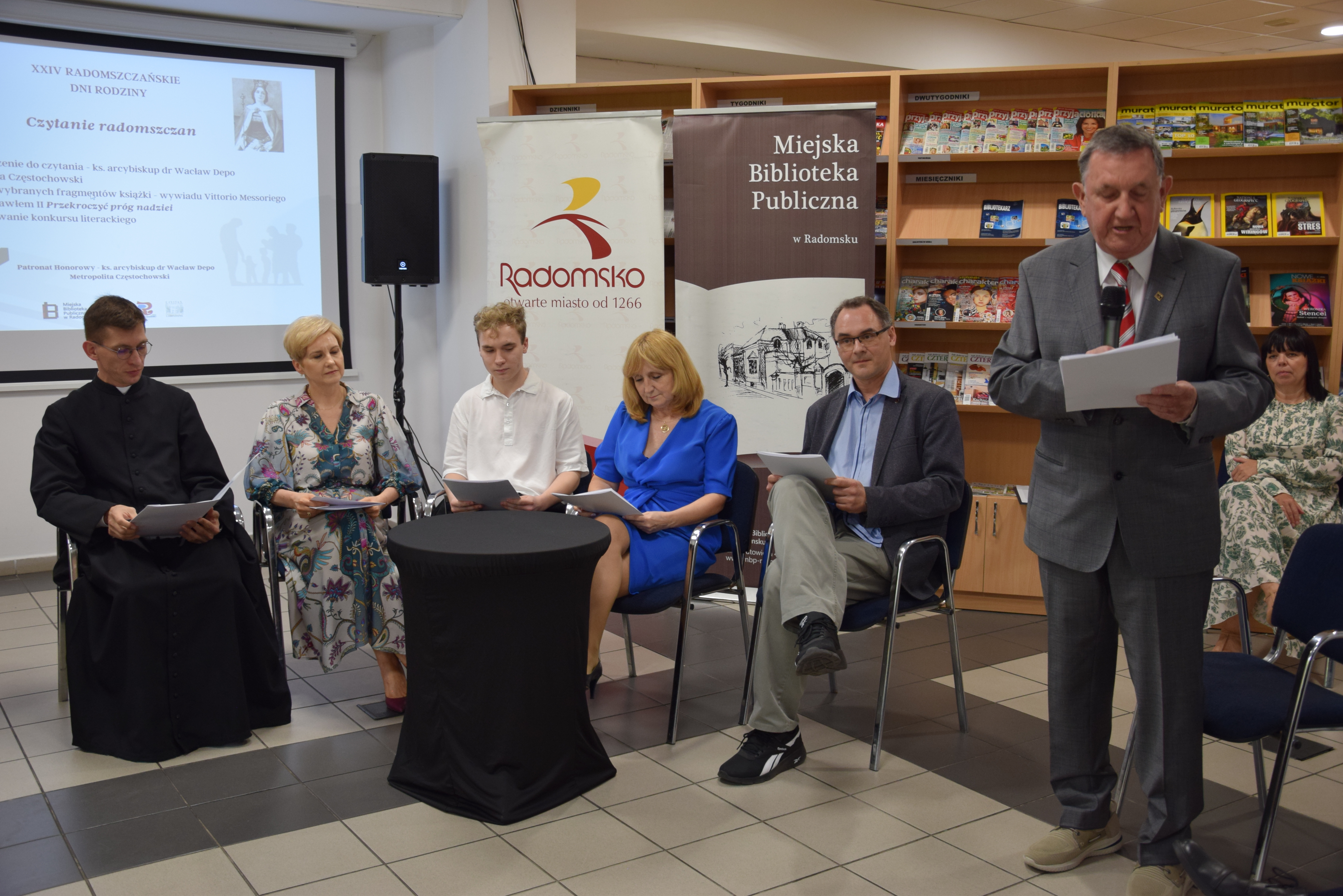 Czytanie radomszczan w Miejskiej Bibliotece Publicznej