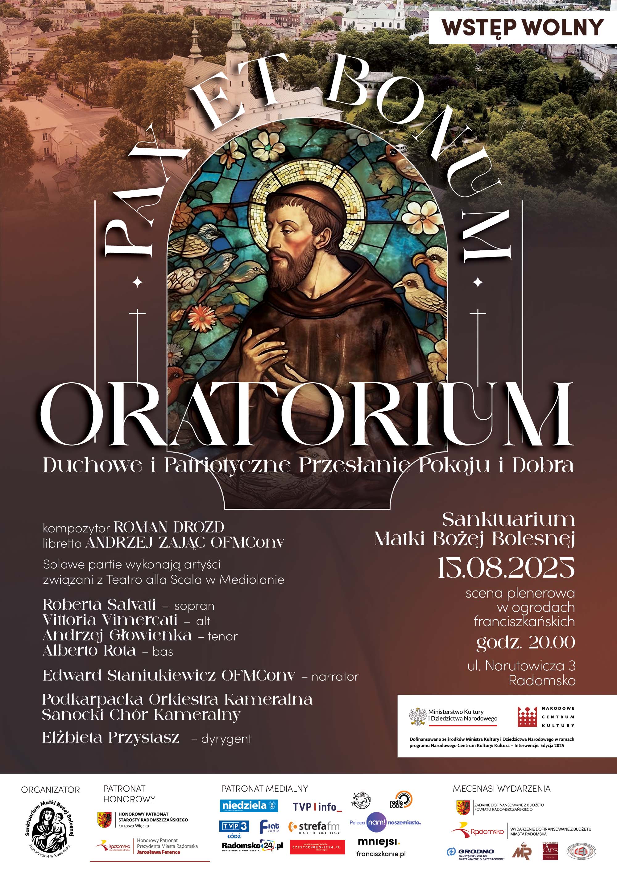 Franciszkanie z Radomska zapraszają na wyjątkowe wydarzenie muzyczne