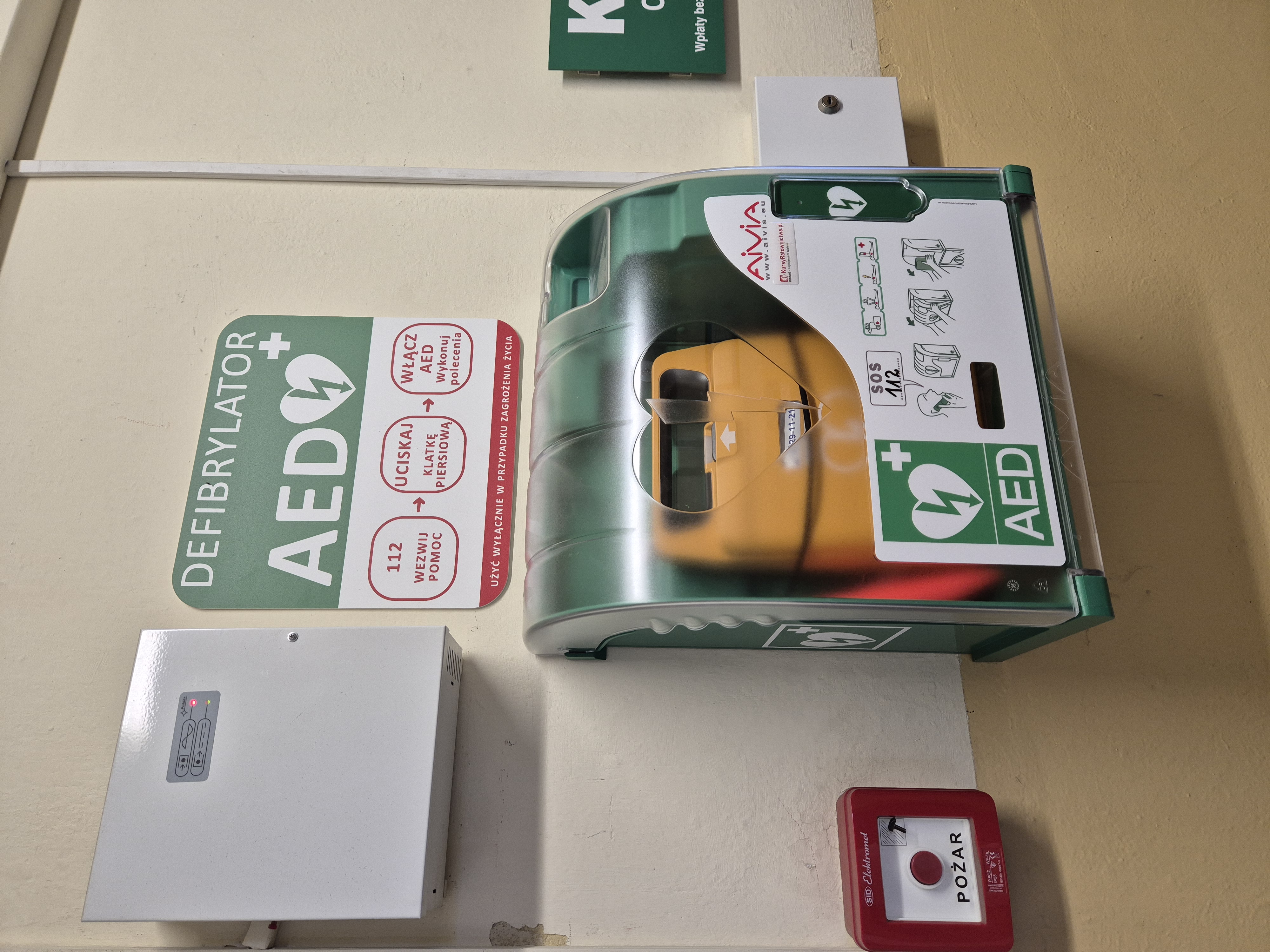 Nowe defibrylatory AED w Radomsku