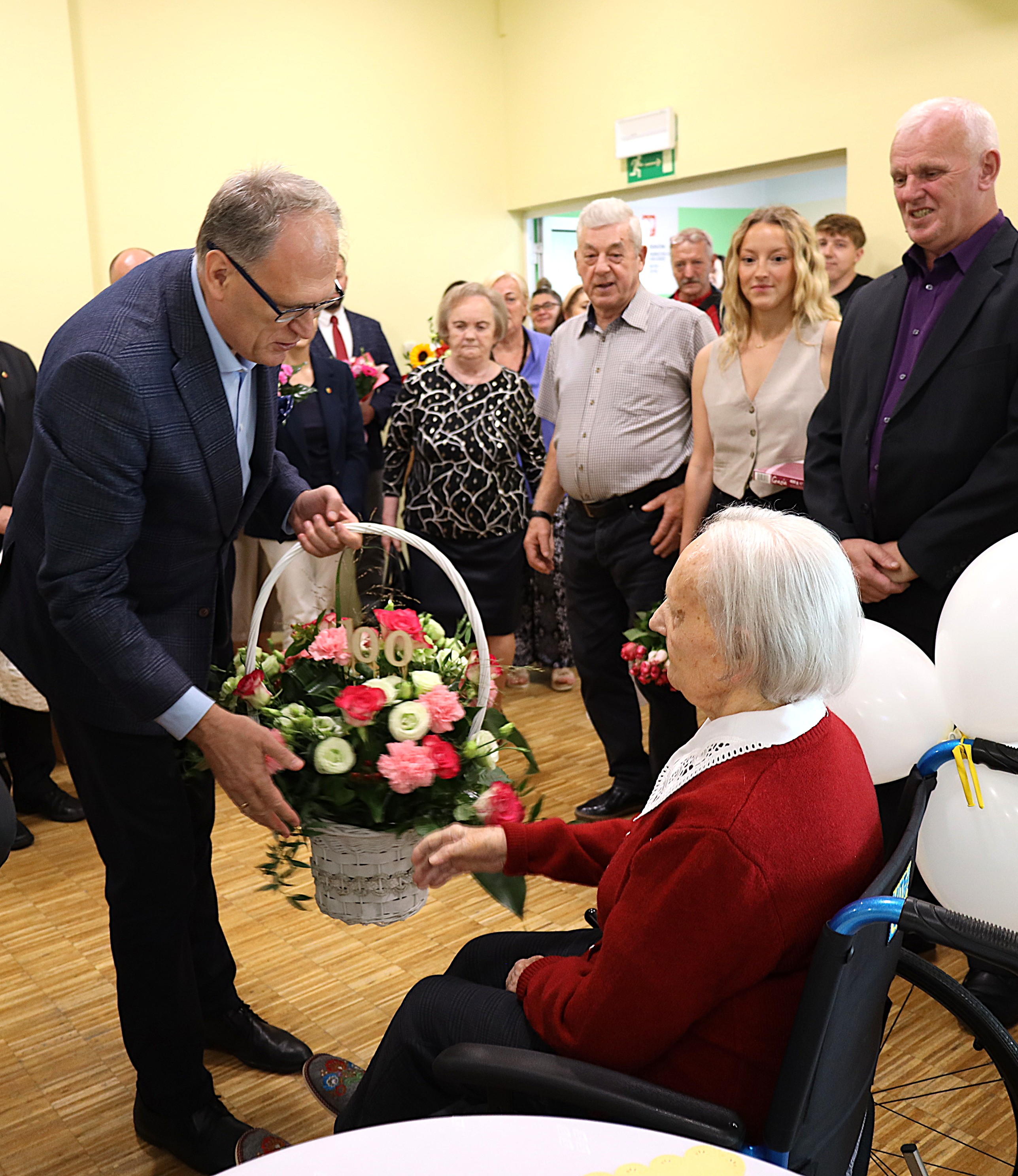 Setne urodziny Pani Janiny Krzysztofik