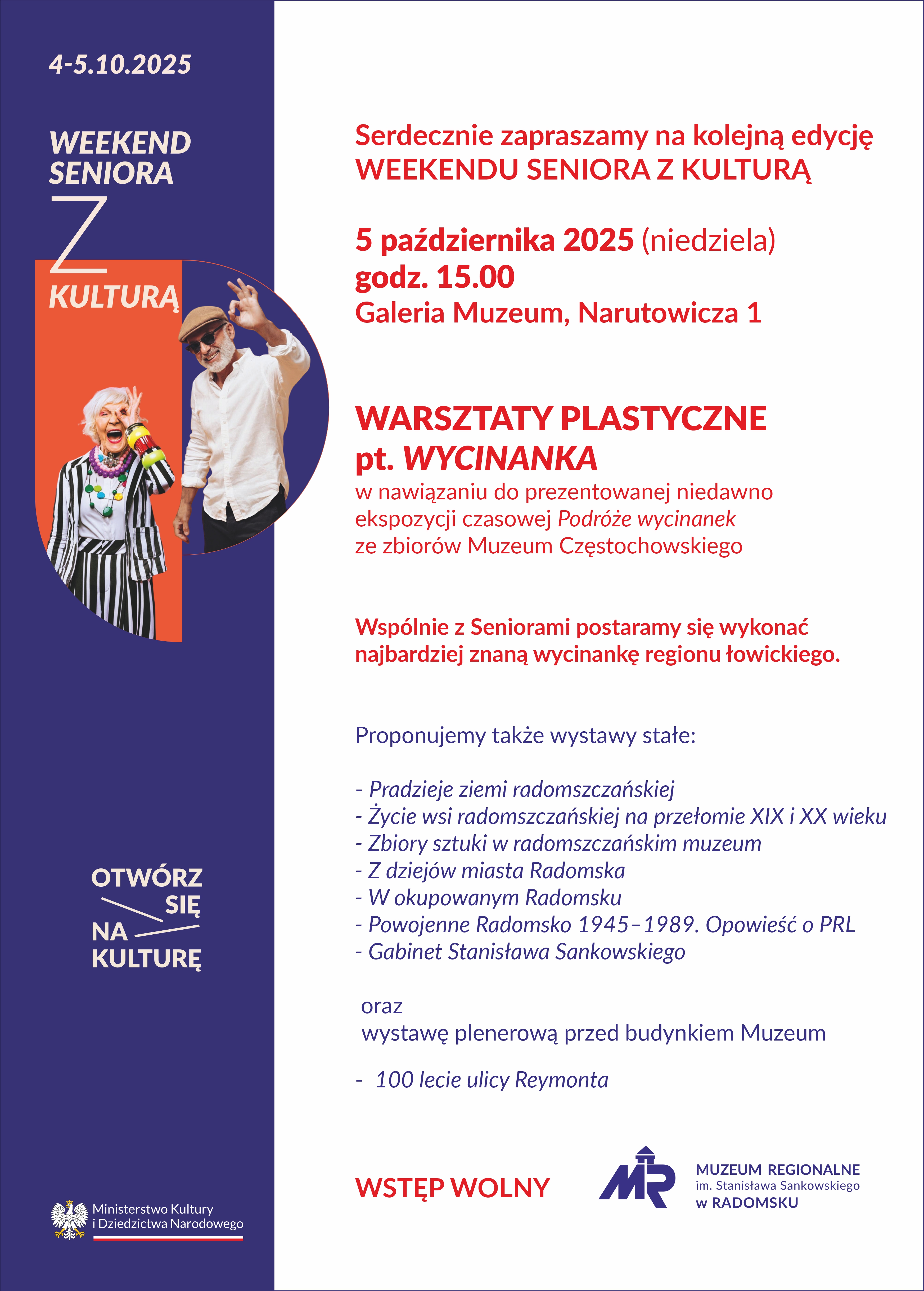wEEKEND SENIORA 2025