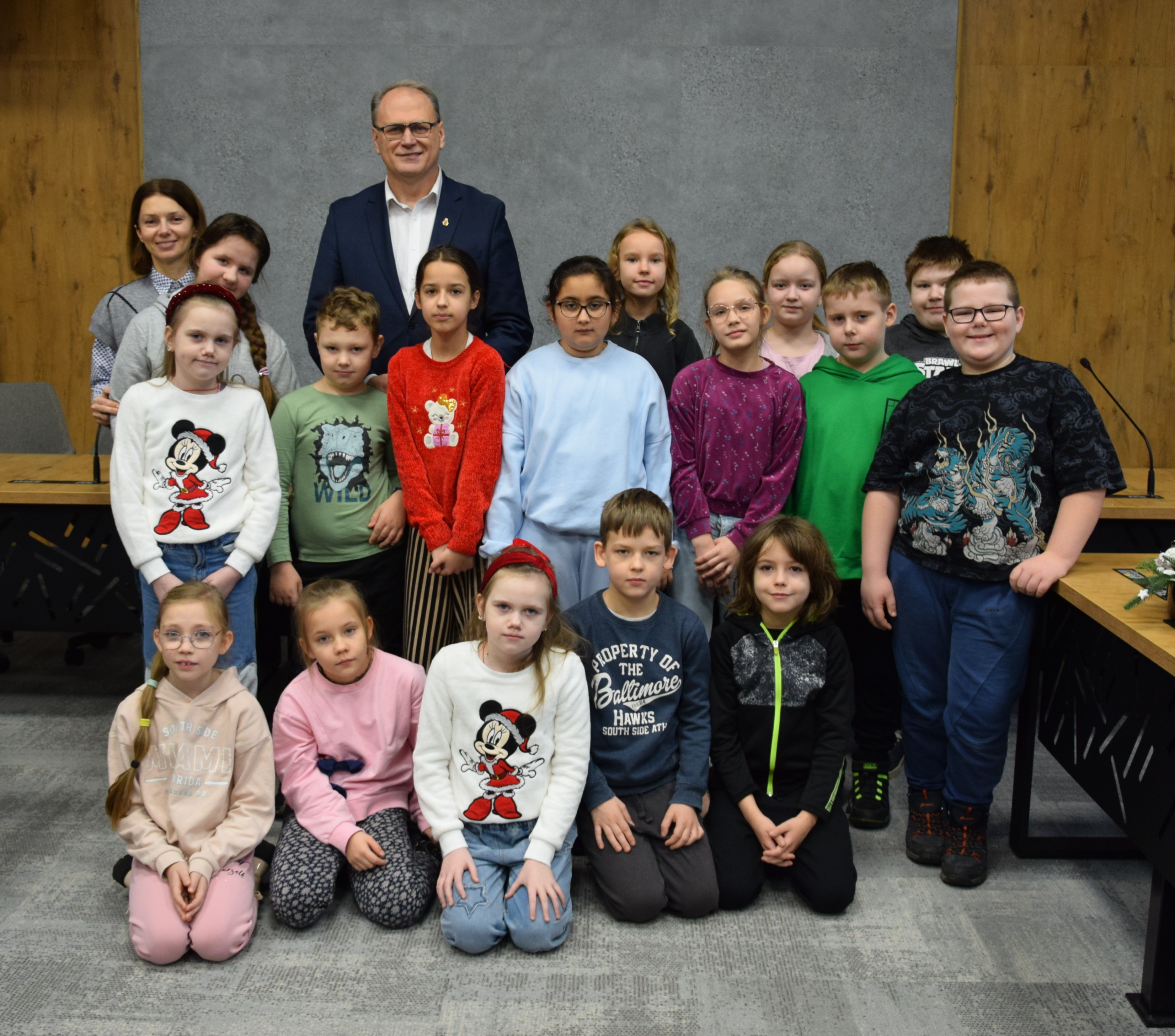 Wizyta trzecioklasistów z PSP nr 2 w Radomsku w Urzędzie Miasta