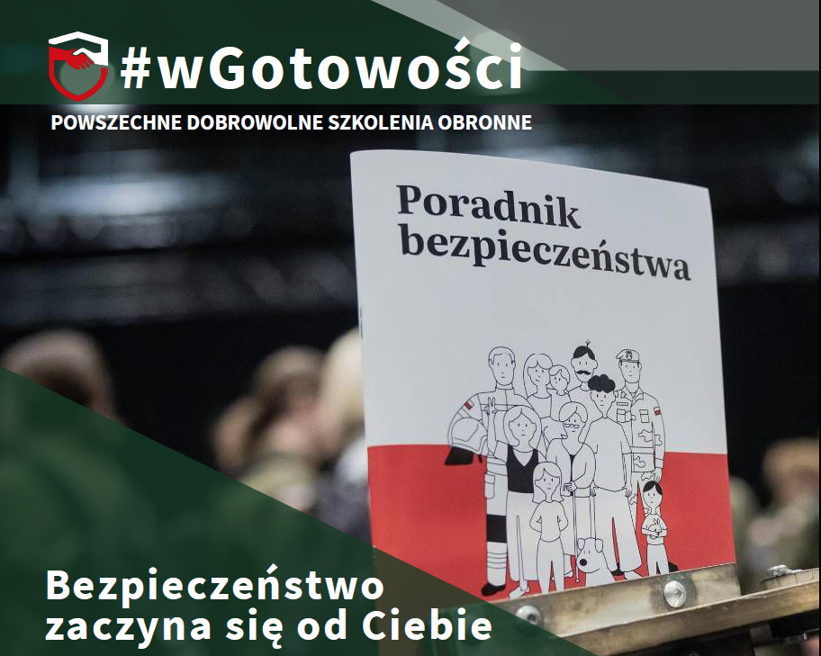 Program „wGotowości” – powszechne dobrowolne szkolenia obronne dla obywateli