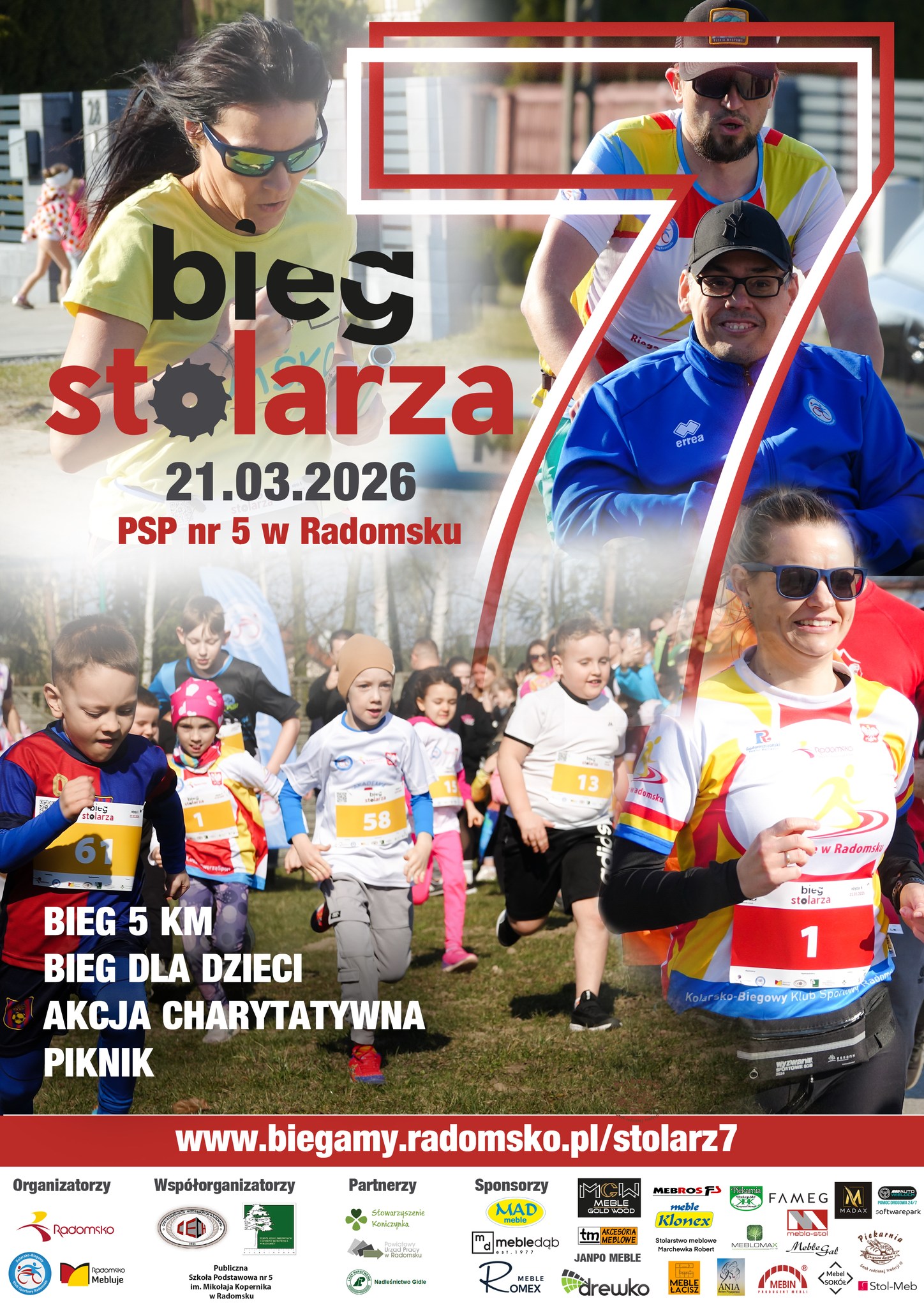 7. Bieg Stolarza już 21 marca w Radomsku. Powitaj wiosnę w biegu