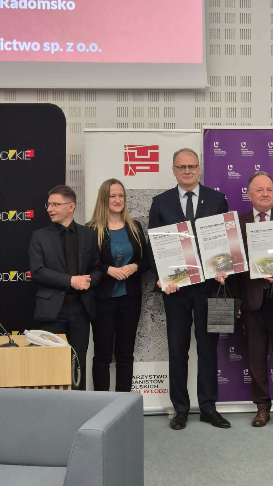 Radomsko z nagrodami za najlepsze przestrzenie publiczne w województwie łódzkim