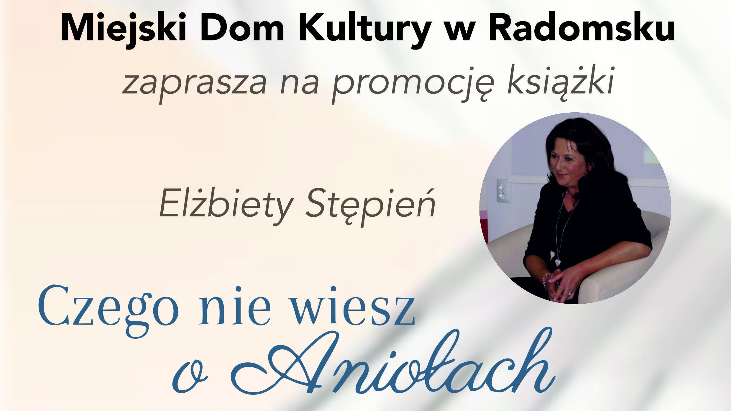 Spotkanie z Elżbietą Stępień