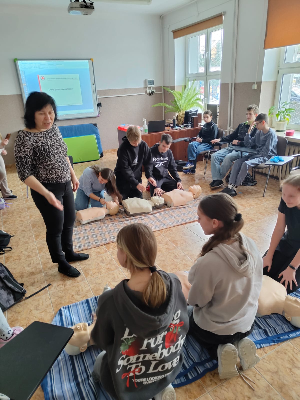 Kurs pierwszej pomocy w PSP nr 4