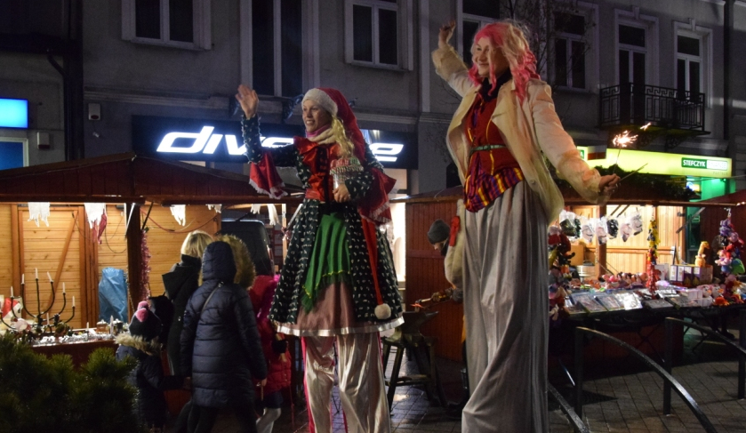 Jarmark Bożonarodzeniowy na ul Reymonta