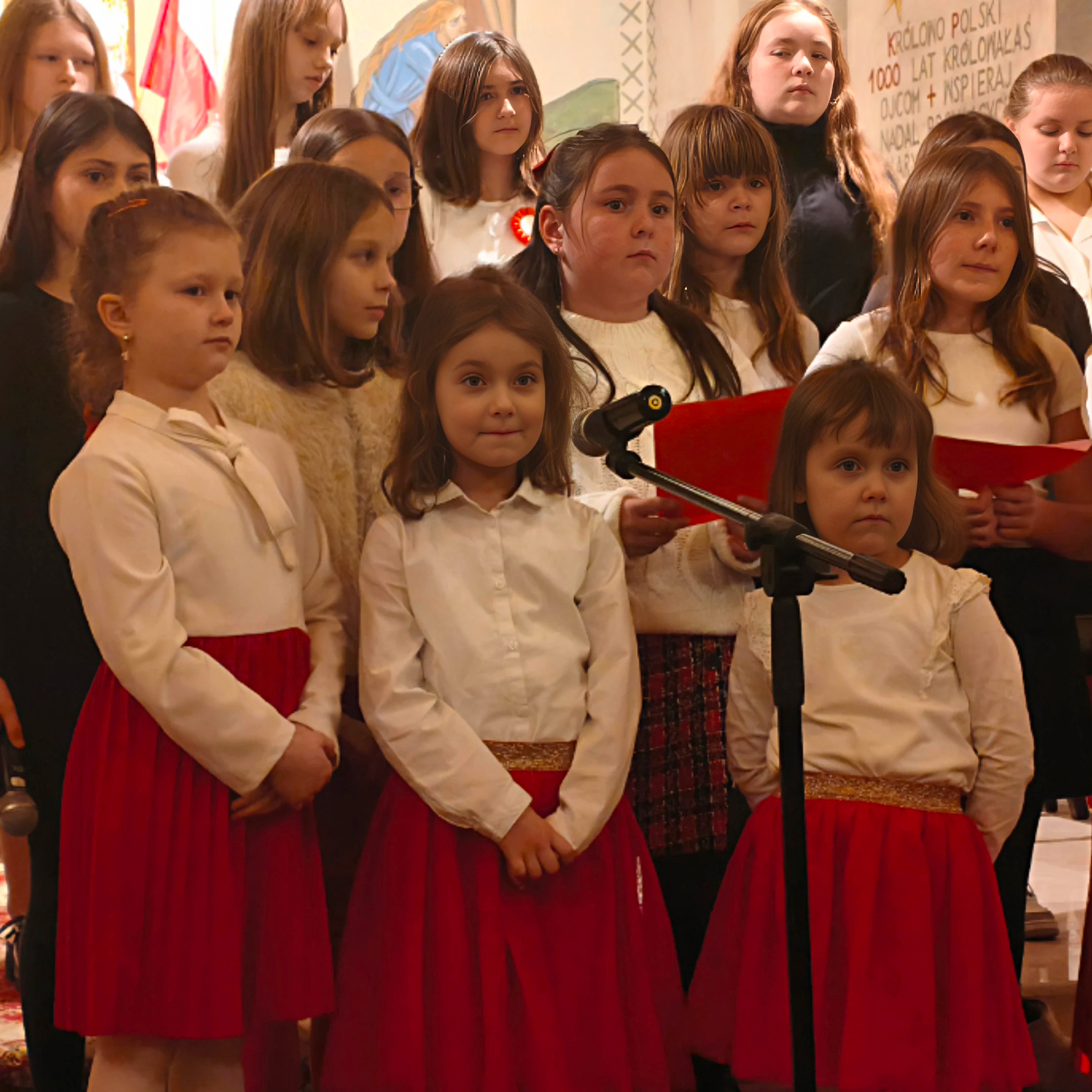 Patriotycznie w kościółku